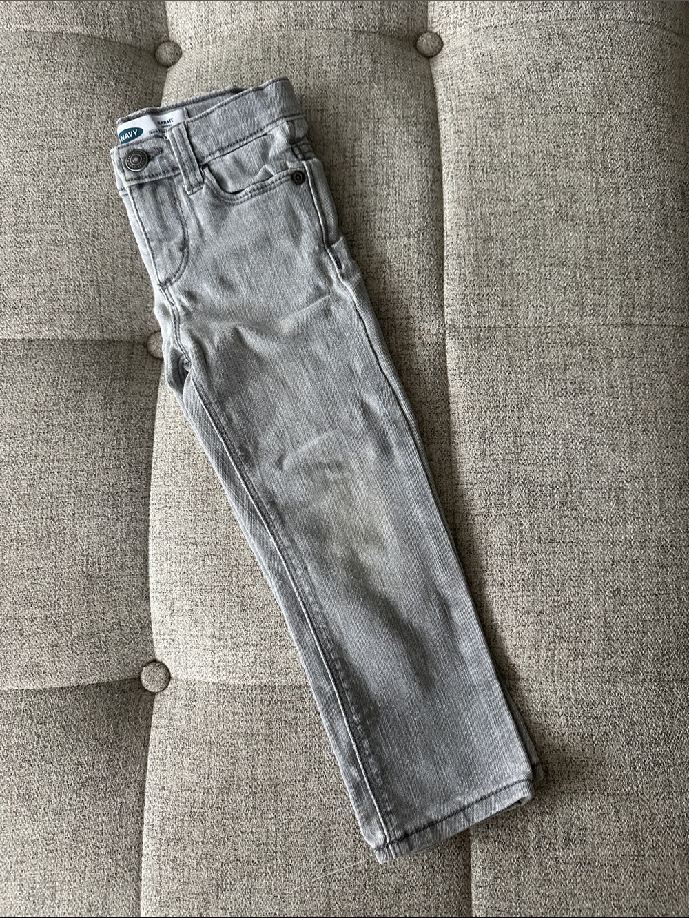Old Navy Kids Gray Slim Stretch Jeans